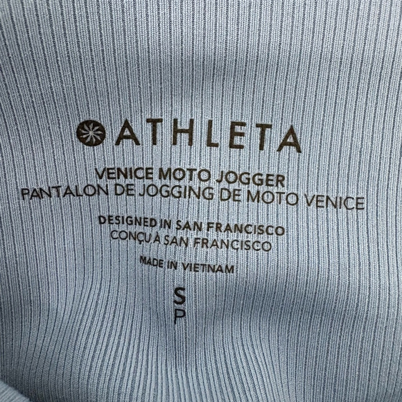 Athleta | Venice Moto Jogger | Sz S | Cottage Blue | NWT - Picture 11 of 12